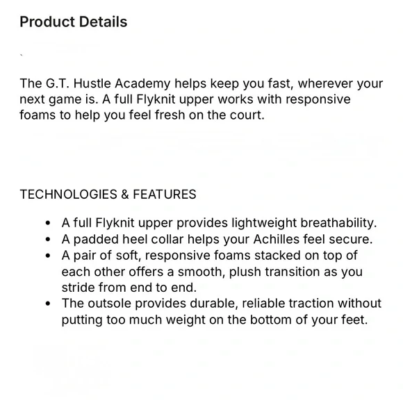 Nike GT Hustle Academy Basketball Shoes - Picture 14 of 15